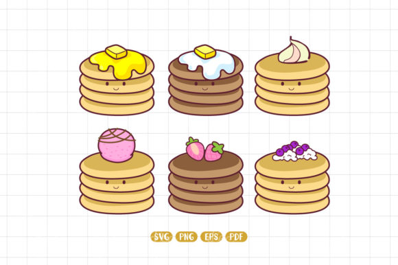 Download Pancakes Cut File, Pancake Clipart - Pancake clipart Collection