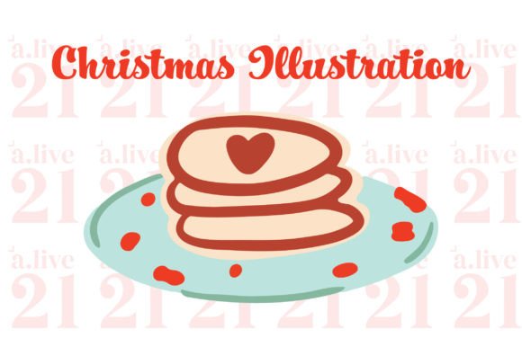 Download Christmas Food Pancake Clipart SVG - Pancake clipart Collection