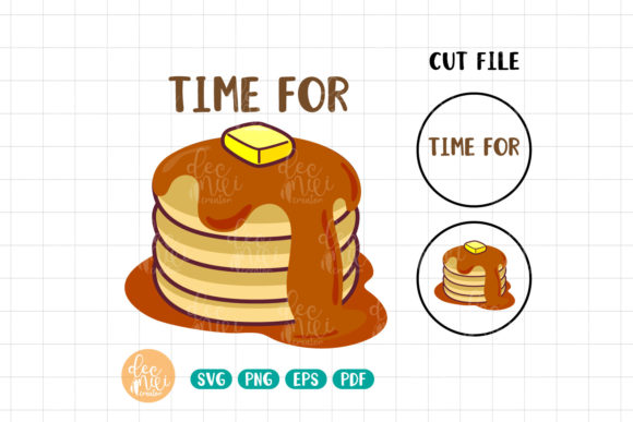 Download Time for Pancake Svg, Pancake Clipart - Pancake clipart Collection