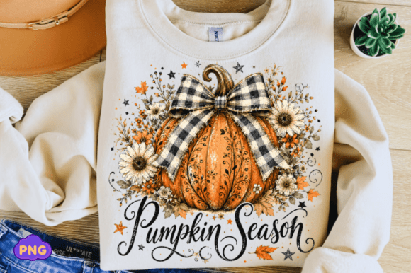 Download Pumpkin Season Png, Fall Floral Pumpkin - Fall floral Collection